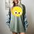 The Big Cheese Good Egg Teacher Halloween Costume Food Group Women's Comfort Colors T-Shirt Berry