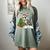 Boston Terrier Christmas Tree Lights Santa Hat Women's Comfort Colors T-Shirt Berry