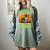 Boston Terrier Halloween Zombie American Gentleman Dog Lover Women's Comfort Colors T-Shirt Berry