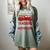 Bunch Of Teachers This Side Of The Nuthouse Xmas Women's Comfort Colors T-Shirt Berry