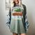 Christmas Teacher Squad Festive Car Tree Lights Xmas Women's Comfort Colors T-Shirt Berry