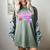 Cute Teacher Shirt 80's 90's Style Retro Old School Teacher For Men Women Women's Comfort Colors T-Shirt Berry