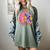 Dyslexia Different Perspective Reading Brain Floral Teacher Women's Comfort Colors T-Shirt Berry