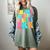 In My Glowing Teacher Era Groovy Colorful Bright Women's Comfort Colors T-Shirt Berry In My Glowing Teacher Era Groovy Colorful Bright Women's Comfort Colors T-Shirt Berry