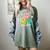 Groovy Happy To See Your Face Teacher School Appreciation Women's Comfort Colors T-Shirt Berry Groovy Happy To See Your Face Teacher School Appreciation Women's Comfort Colors T-Shirt Berry