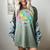 Groovy Life Skills Squad Teacher Special Ed SPED Team Crew Women's Comfort Colors T-Shirt Berry