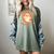 Halloween Teacher Crew Spooky Season Retro Ghost Women's Comfort Colors T-Shirt Berry