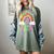 Happy 50th Days Of School Rainbow Teacher 50 Days Smarter Women's Comfort Colors T-Shirt Berry Happy 50th Days Of School Rainbow Teacher 50 Days Smarter Women's Comfort Colors T-Shirt Berry