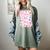 Happy Dot Day Bow Coquette For Teacher Girls Women's Comfort Colors T-Shirt Berry