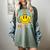 Happy To See Your Face Hippie Smile Back To School Teachers Women's Comfort Colors T-Shirt Berry