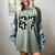 Haunted By 6 7 67 Six Seven Halloween Teacher Mom Women's Comfort Colors T-Shirt Berry
