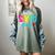 Hello Sixth Grade Cute Back To School 6th Grade Teacher Kids Women's Comfort Colors T-Shirt Berry