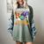 Librarian Boo Crew Teacher Student Halloween Costume Women's Comfort Colors T-Shirt Berry