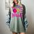 In October We Wear Pink Love Teacher Breast Cancer Awareness Women's Comfort Colors T-Shirt Berry