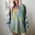 PE Teacher Phys Ed Tie Dye Physical Education Appreciation Women's Comfort Colors T-Shirt Berry