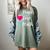 Peace Love Math Maths Teacher Pi Symbol Men Women Women's Comfort Colors T-Shirt Berry