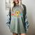 PreK Dream Team Leopard Rainbow Teacher Squad Back To School Women's Comfort Colors T-Shirt Berry