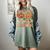 Retro Fall In Love With Learning Autumn Pumpkin Teacher Kids Women's Comfort Colors T-Shirt Berry