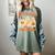 Retro Are You Fall O Ween Directions Ghost Teacher Spooky Women's Comfort Colors T-Shirt Berry