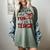 Teachers Oh What Fun It Is To Teach Cute Red Plaid Reindeer Women's Comfort Colors T-Shirt Berry
