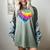 Teaching Is a Work Of Heart Tie Dye Hippie For Teacher For Men Women Girls Kids Women's Comfort Colors T-Shirt Berry
