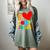 Teens Graduation I Heart My Teachers I Love My Teachers Women's Comfort Colors T-Shirt Berry