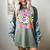Trick Or Teach Halloween Teacher Floral Ghost Groovy Women's Comfort Colors T-Shirt Berry Trick Or Teach Halloween Teacher Floral Ghost Groovy Women's Comfort Colors T-Shirt Berry