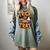 Trick Or Tray Halloween Cafeteria Teacher School Women's Comfort Colors T-Shirt Berry