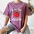 A Is For Apple Toddler Kindergarten Preschool Teacher Women's Comfort Colors T-Shirt Moss