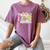 Back To School Pre-K Preppy Teacher Girl Women's Comfort Colors T-Shirt Moss