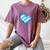 Bavarian Flag As Heart Blue Diamond Bavaria Women's Comfort Colors T-Shirt Moss