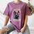 Boston Terrier Dad Boston Bull Bostie Dog Women's Comfort Colors T-Shirt Moss