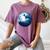 Boston Terrier Dog Moon Dog Mom Dad Women Men Dog Lovers Women's Comfort Colors T-Shirt Moss