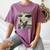 Boston Terrier Dog UFO Alien Extraterrestrial Selfie Women's Comfort Colors T-Shirt Moss