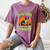 Boston Terrier Halloween Zombie American Gentleman Dog Lover Women's Comfort Colors T-Shirt Moss