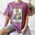 The Boston Terrier Mom Skeleton Spooky Season Halloween Women's Comfort Colors T-Shirt Moss
