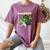 Boston Terrier Santa Claus Hat Merry Christmas Dog X-Mas Women's Comfort Colors T-Shirt Moss