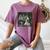 Boston Terrier Selfie With Ghosts Halloween Dog Lover Women's Comfort Colors T-Shirt Moss