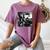 Boston Terrier Graphic Selfie With UFOs Weird Aliens Women's Comfort Colors T-Shirt Moss