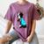 Boston Terrier Tattoos I Love Mom Women's Comfort Colors T-Shirt Moss