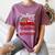 Bunch Of Teachers This Side Of The Nuthouse Xmas Women's Comfort Colors T-Shirt Moss