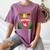 Crayon Box Fun Teacher Student Crayon Squad Halloween 2023 Women's Comfort Colors T-Shirt Moss