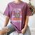 Creepin It Real Kindergarten Monsters Halloween Teacher Women's Comfort Colors T-Shirt Moss