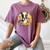 Cute Boston Terrier Spring Flower Garden Colorful Puppy Dog Women's Comfort Colors T-Shirt Moss