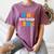 Cute Coffee Glass Face Happy Day In My Tired Teacher ERA For Men Women Women's Comfort Colors T-Shirt Moss