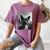 Dog Mom Dad Alien Selfie Boston Terrier UFO For Men Women Women's Comfort Colors T-Shirt Moss