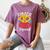 Grade K Super Squad Superhero Kindergarten Teacher Team Women's Comfort Colors T-Shirt Moss
