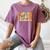 Groovy I Speak Fluent Toddler Daycare Provider Teacher Women's Comfort Colors T-Shirt Moss
