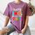 Happy 100th Day Of School Teachers 100 Days Of School Kids Women's Comfort Colors T-Shirt Moss