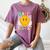 Happy Fri-Yay Teacher Friday Weekend School Women's Comfort Colors T-Shirt Moss